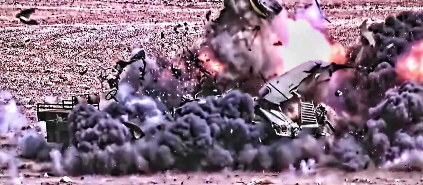 Σε δοκιμές στην αμερικανική έρημο και ο φινλανδικός όλμος ΝΕΜΟ - Βολές αρμάτων και πυροβολικού στη Γιούμα (βίντεο)